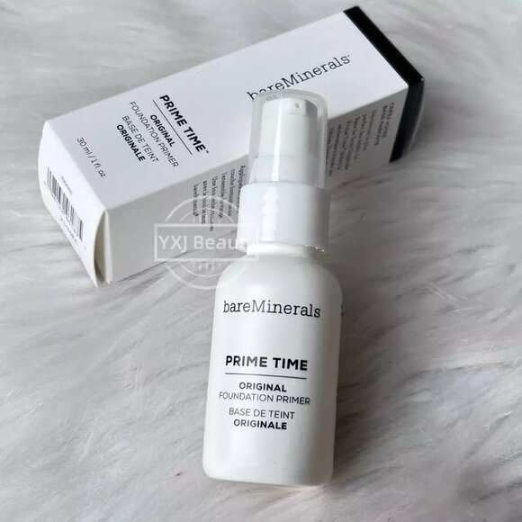 New bareMinerals Prime Time Original Foundation Primer Full Size 1 oz/ 30 ml - Picture 1 of 3